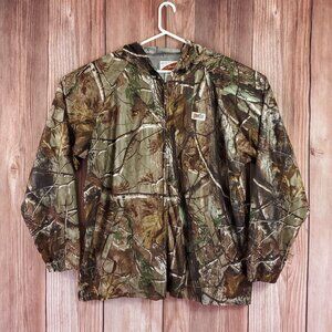 Gamehide Jacket Mens 3X Camouflage Realtree Edge Insect Shield EliminTick Hooded